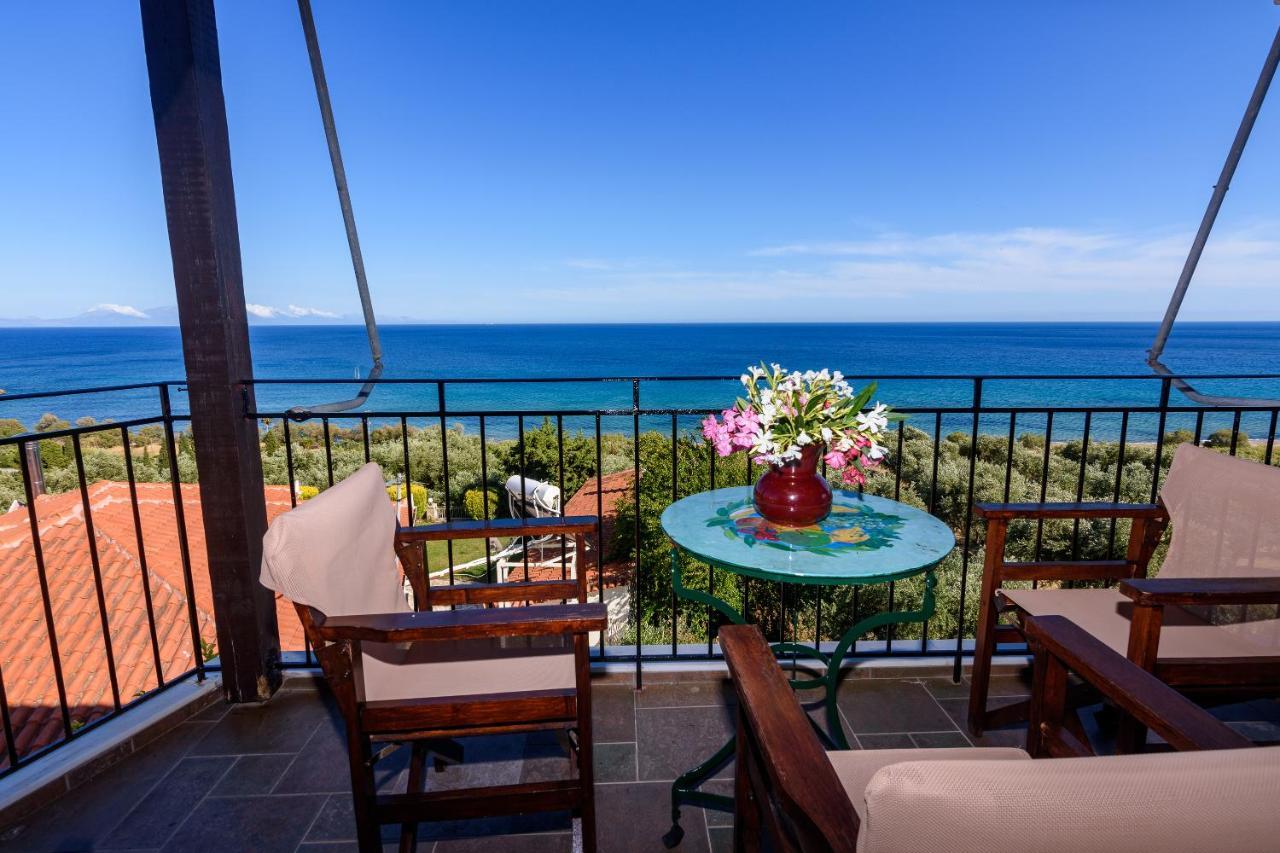 Eros Pittoresque Retreats - Perfect Location, Panoramic Seaview Koroni  Bagian luar foto