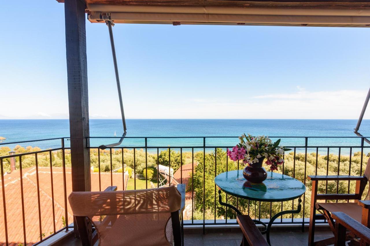 Eros Pittoresque Retreats - Perfect Location, Panoramic Seaview Koroni  Bagian luar foto